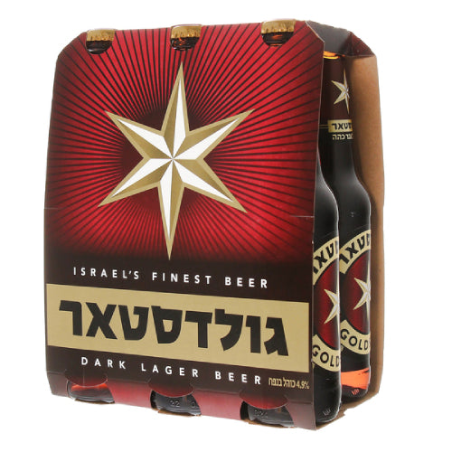 בירה גולדסטאר Dark Lager (מארז 6)