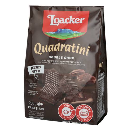Loacker Quadratini Double Choc