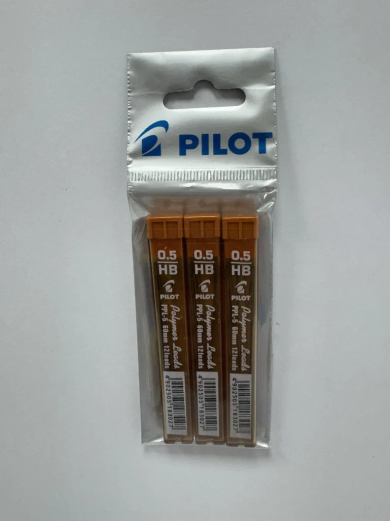 עופרות מכניות PILOT 0.5 HB (מארז 3)