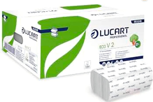מגבות Lucart Eco V2 (20 חבילות)