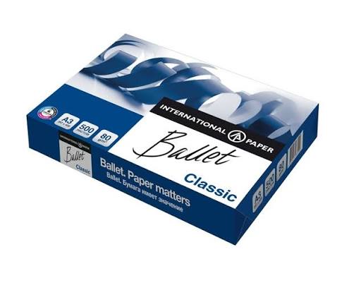 International Paper Ballet Classic A3 80 גרם 500 גיליונות