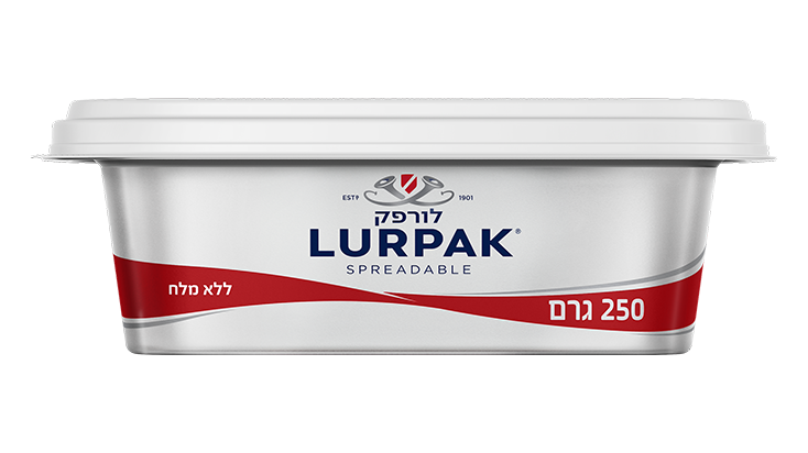 Lurpak חמאה למריחה ללא מלח (250 גרם)