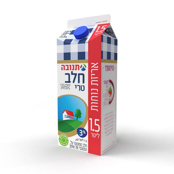 תנובה חלב טרי 3% בד"ץ (1.5 ליטר)