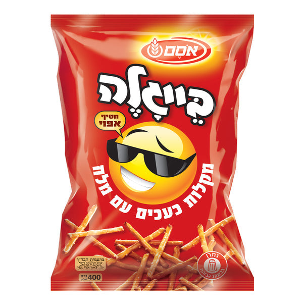 אסם בייגלה מקלות עם מלח (400 גרם)