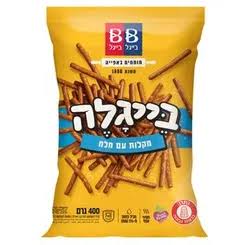 בייגלה מקלות עם מלח (400 גרם)