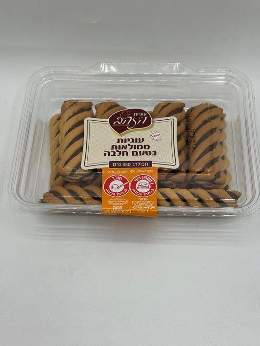 עוגיות הזהב עוגיות ממולאות בטעם חלבה (350 גרם)