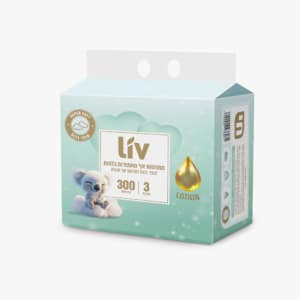 liv מגבוני לחות לתינוקות עם לושן