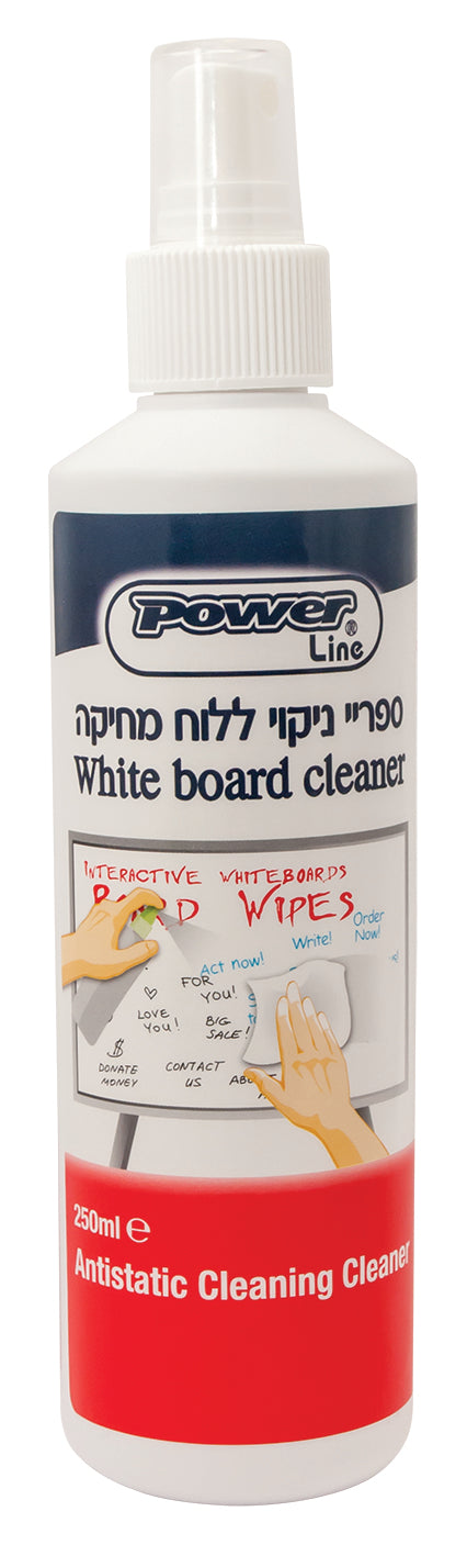 Power Line מנקה ספריי ללוח מחיק