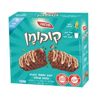 קוקומן - פצפוצי דגנים בטעם שוקולד  (6 יח')