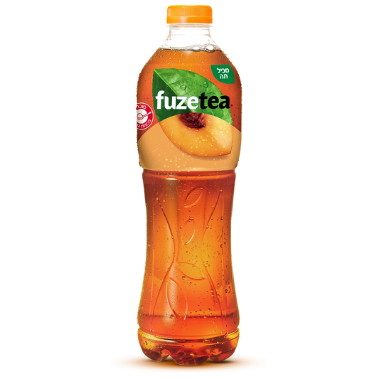 Fuze Tea משקה תה בטעם אפרסק (1.5 ליטר)