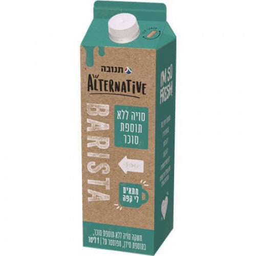 תנובה Alternative משקה סויה  ללא סוכר (1 ליטר)