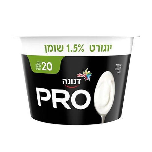 יוגורט דנונה פרו PRO  1.5% שומן (200 גרם)- טבעי