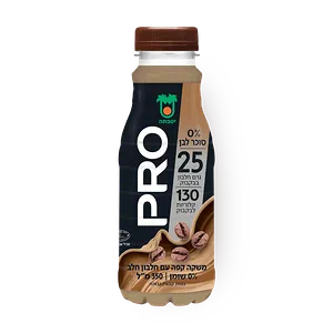 יטבתה PRO משקה קפה עם חלבון חלב ללא סוכר (330 מ"ל)