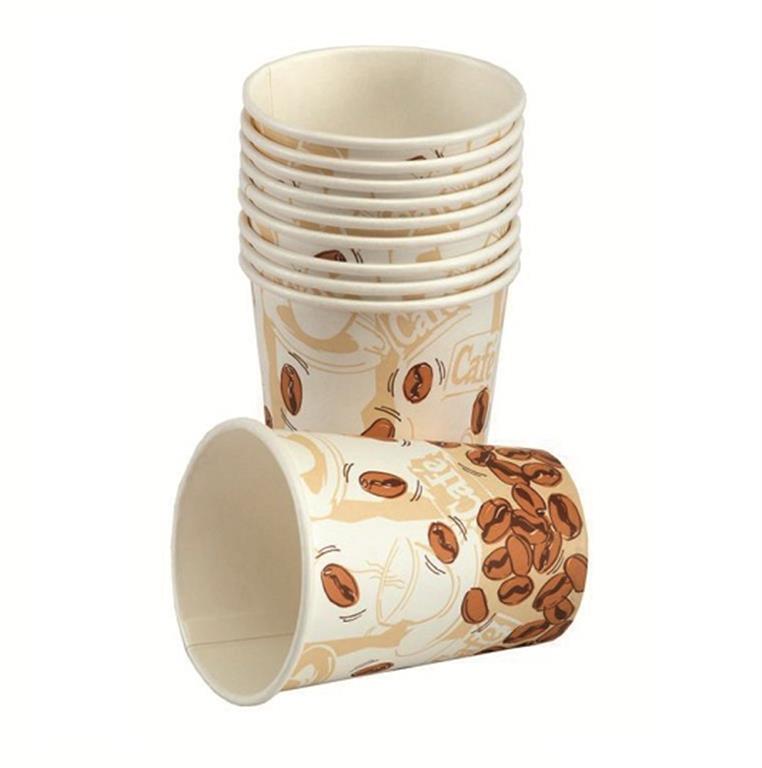 כוס קרטון חד פעמית - שרוול  8OZ (50 יח')