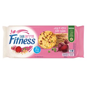 Nestle Fitness Thin פריכיות דקות בטעם סלק וזרעים (80 גרם)