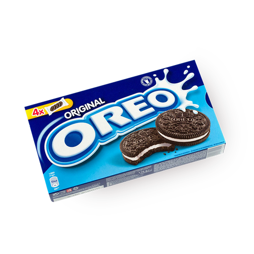 Oreo עוגיות סנדוויץ' שוקולד במילוי קרם (4 יח')