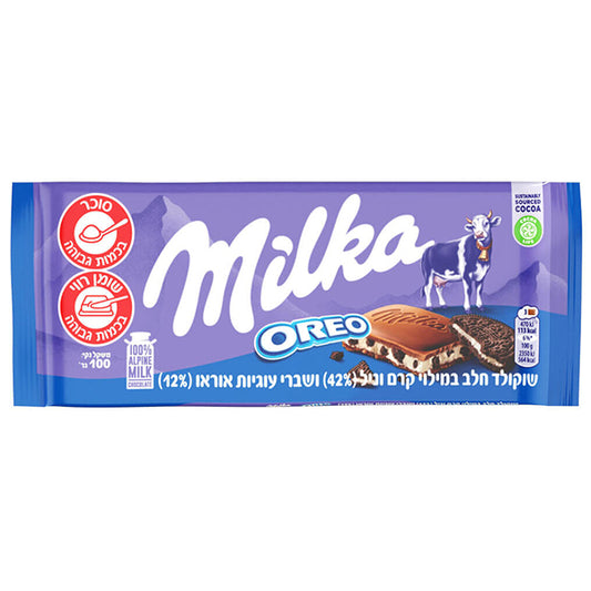 שוקולד מילקה Milka Oreo (100 גרם)