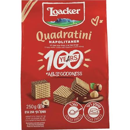 Loacker Quadratini Napolitaner