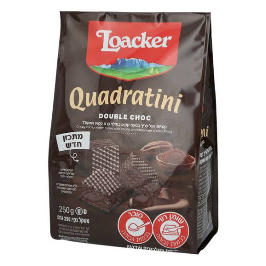 Loacker Quadratini Double Choc