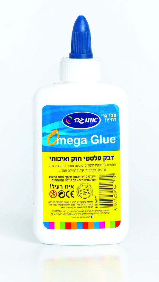 דבק פלסטי אומגה (120 גרם)