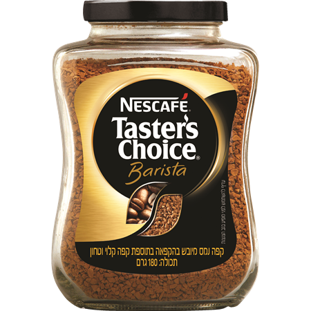 Nescafe Taster's Choice Barista קפה נמס (180 גרם)