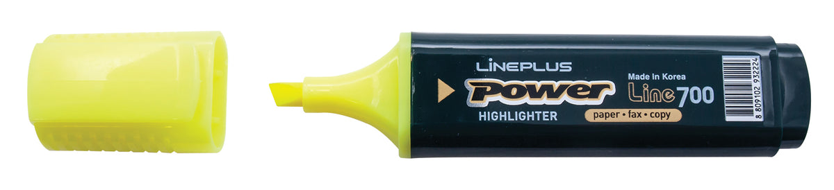 LINEPLUS מדגש זוהר צהוב