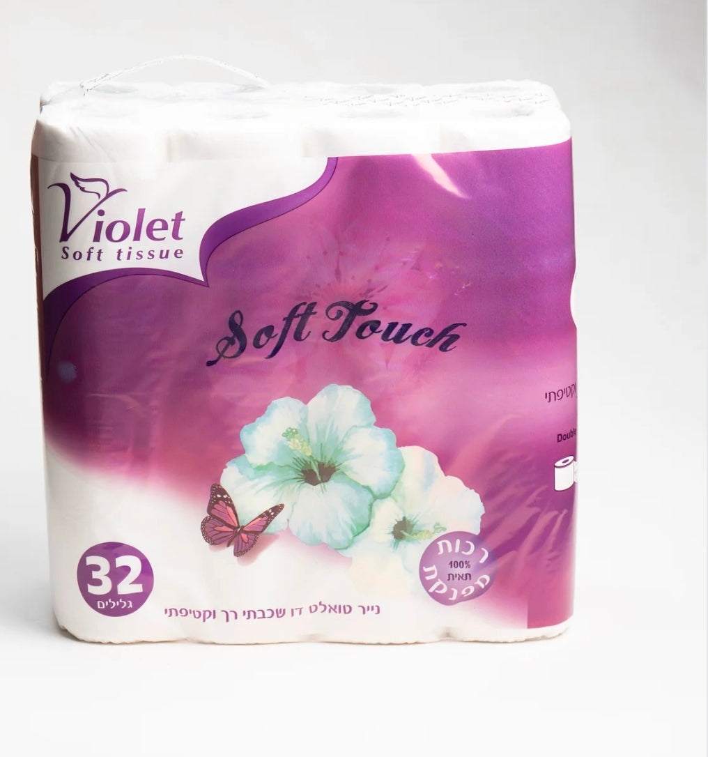 נייר טואלט Violet Soft Touch (32 גלילים)